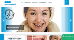 Desktop Screenshot of ortodoncianischli.com
